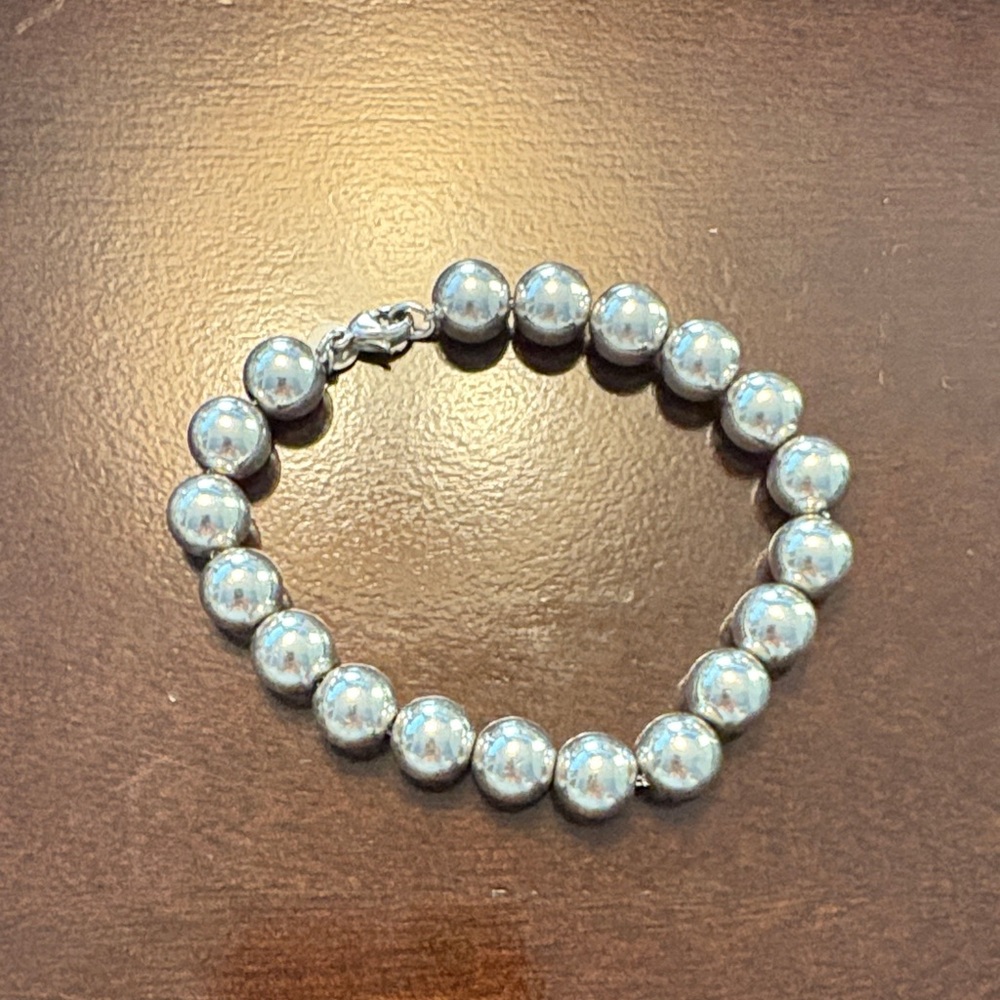Tiffany & Co. Silver Bead Bracelet